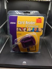 NEW Sealed Lexar USB CompactFlash Card Reader RW016-001 Translucent Purple