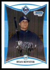 Ryan Royster 2008 Bowman Chrome #BCP143 Rays MLB READ FREE SHIPPING AutographDen