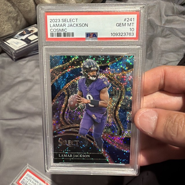 2023 Select - Lamar Jackson #241 - Cosmic Club Level ( ) - PSA 10