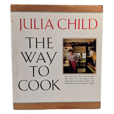 Product Image: Julia Child The Way To Cook 1989 First Edition Hardcover Dust Jacket Chef Signed