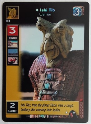 Ishi Tib TOURNAMENT FOIL PROMO [read ~ see pics] star wars young jedi ccg