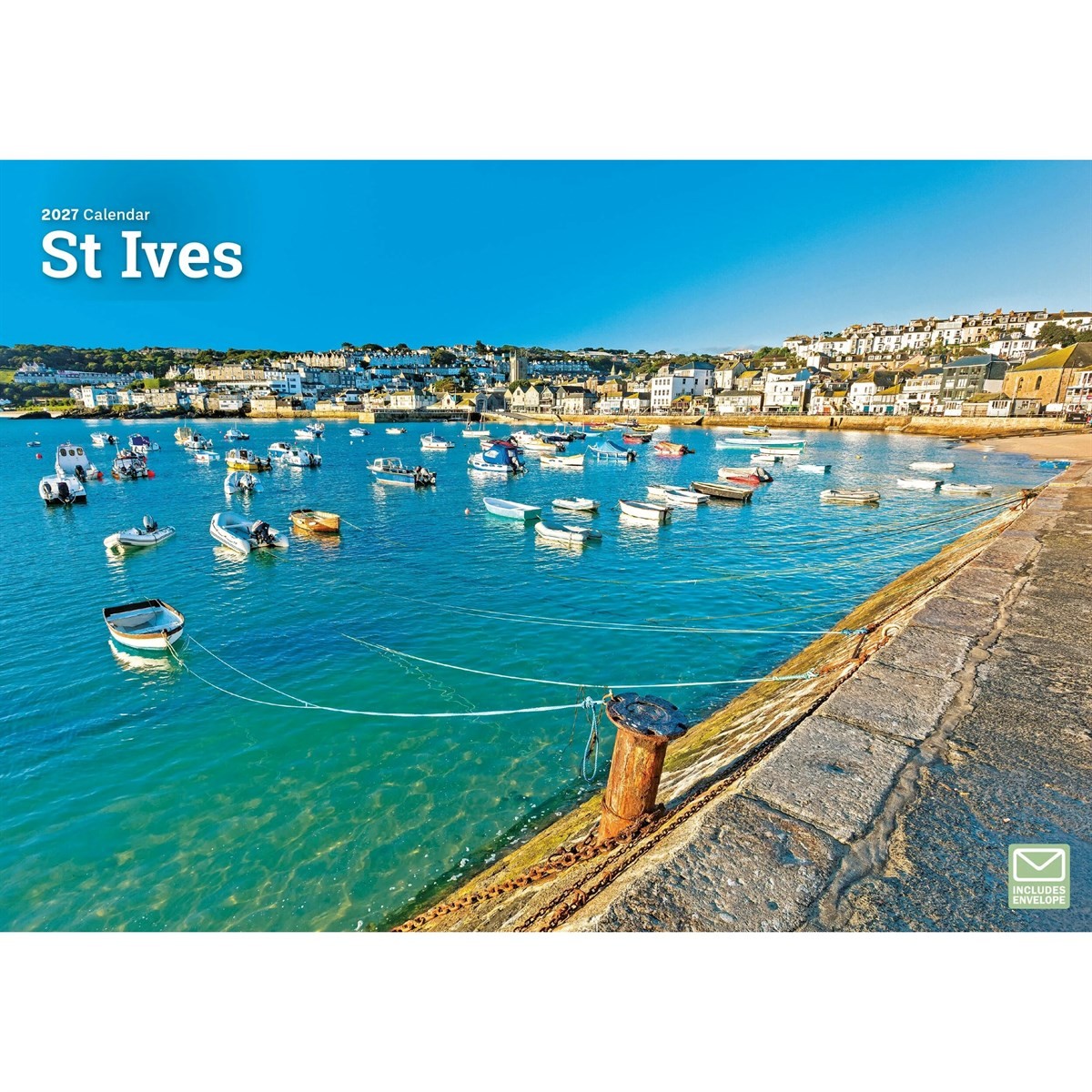 St Ives A4 Calendar 2027, Wall Calendars, Month To View, Travel, Gift - Image 3