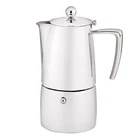 Avanti Art Deco Espresso Coffee Maker Quality Stainless Steel Induction Moka Pot