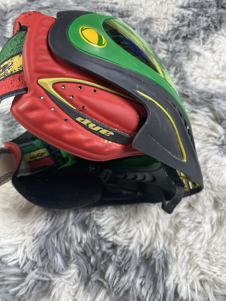Dye Invision I4 Pro Mask-Rasta Paintball - Image 4 of 4
