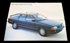 Audi 100 Avant C3 brochure brochure poster 1983 6