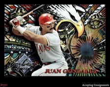 1995 Stadium Club Ring Leaders #RL23 Juan Gonzalez RANGERS