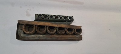 LOT OF 2 Vintage Small Allen Wrench Socket Set Made In The USA (41301)