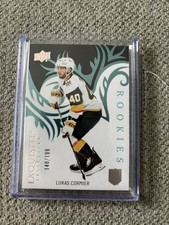 2024-25 Exquisite Collection Rookie Platinum Blue #R27 Lukas Cormier RC 140/199