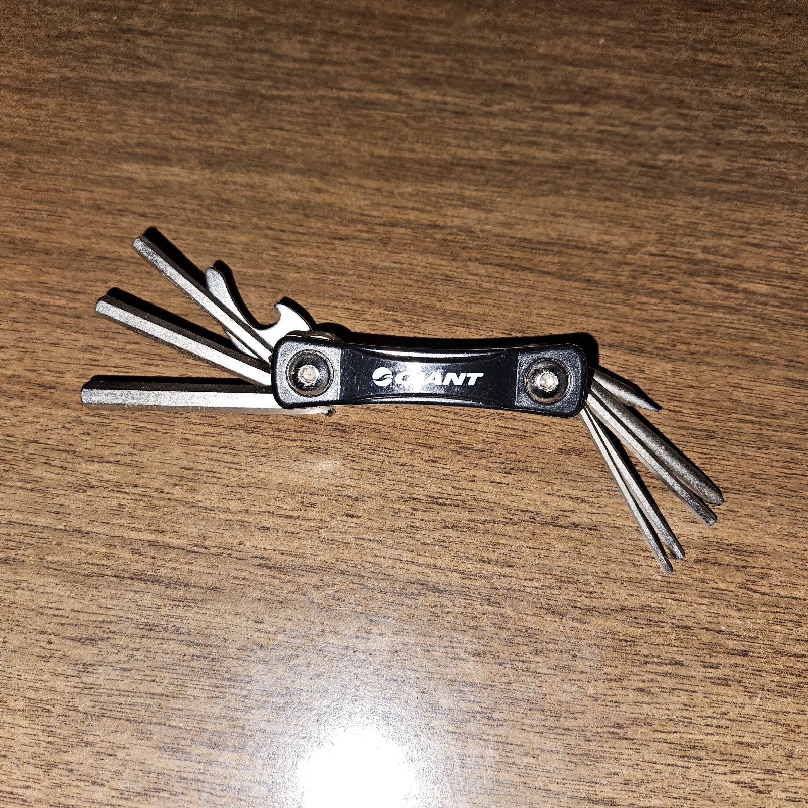Bike Folding Multi-tool - 9 Tools - Black 3"