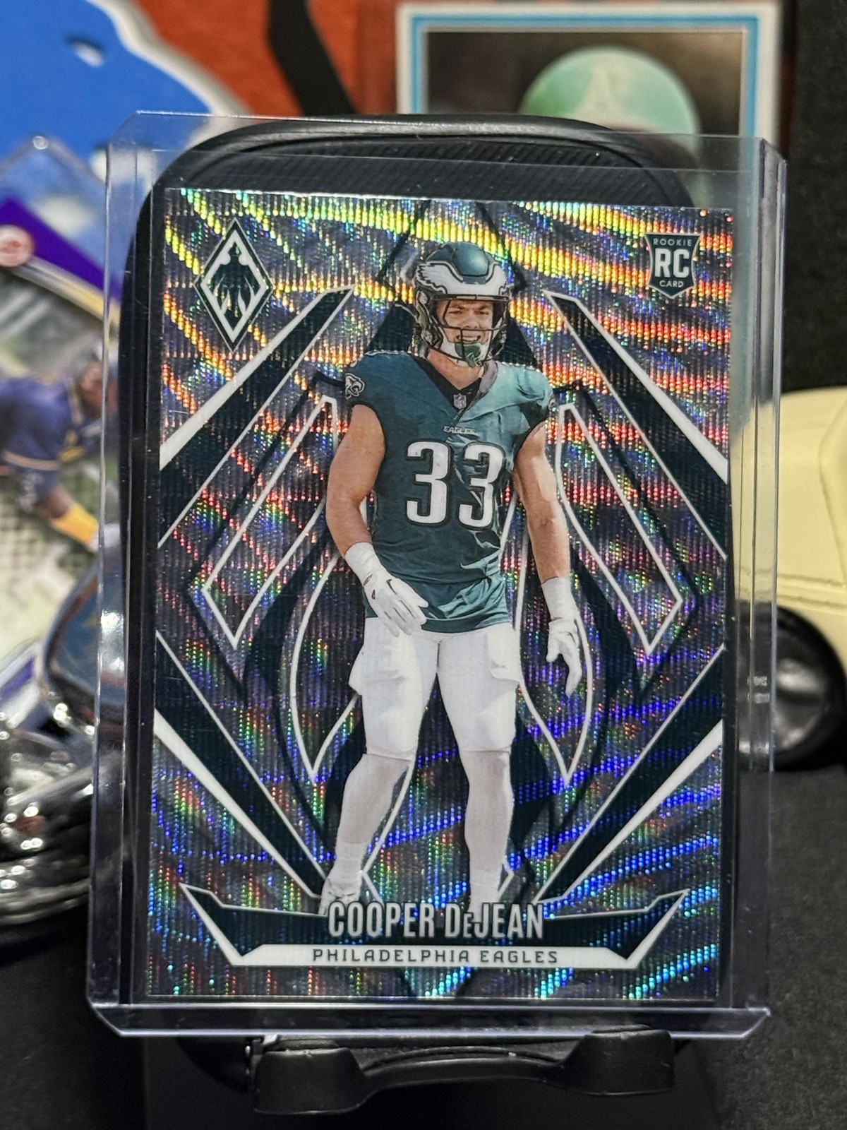 2024 Panini Phoenix Cooper DeJean Wave #171 Philadelphia Eagles