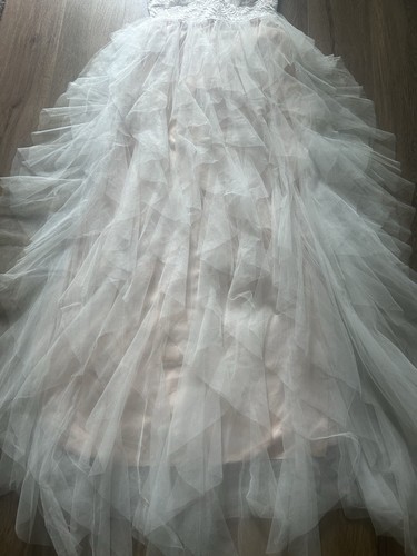 DG S 36 38 Spitze Brautkleid Standesamt Abikleid Galakleid Hochzeitskleid aparte - Bild 14 von 17
