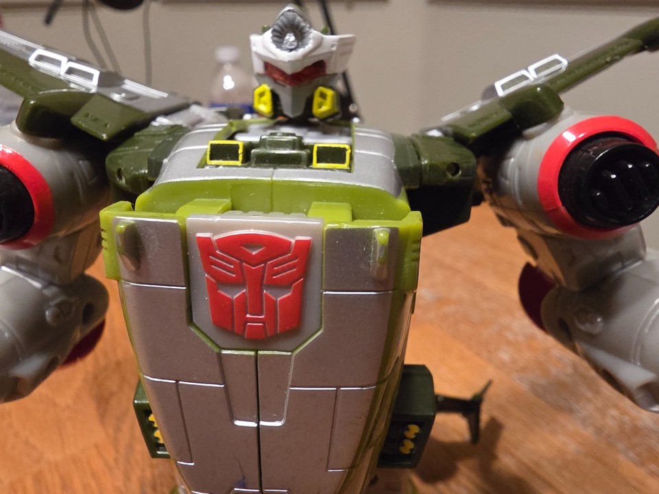 Hasbro Transformers Cybertron Ultra Class JETFIRE Rare Working Action ...