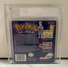 Pokemon Blue (Sandshrew) Nintendo Game Boy VGA 85+ Sealed WATA CGC PSA