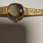 Bulova Caravelle Women's Quartz Analog Gold-Tone Bracelet Watch Gray Dial — photo 2