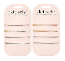 Kitsch Rhinestone Bobby Pins, Stylish and Decorative Hair Accessories 2 pack