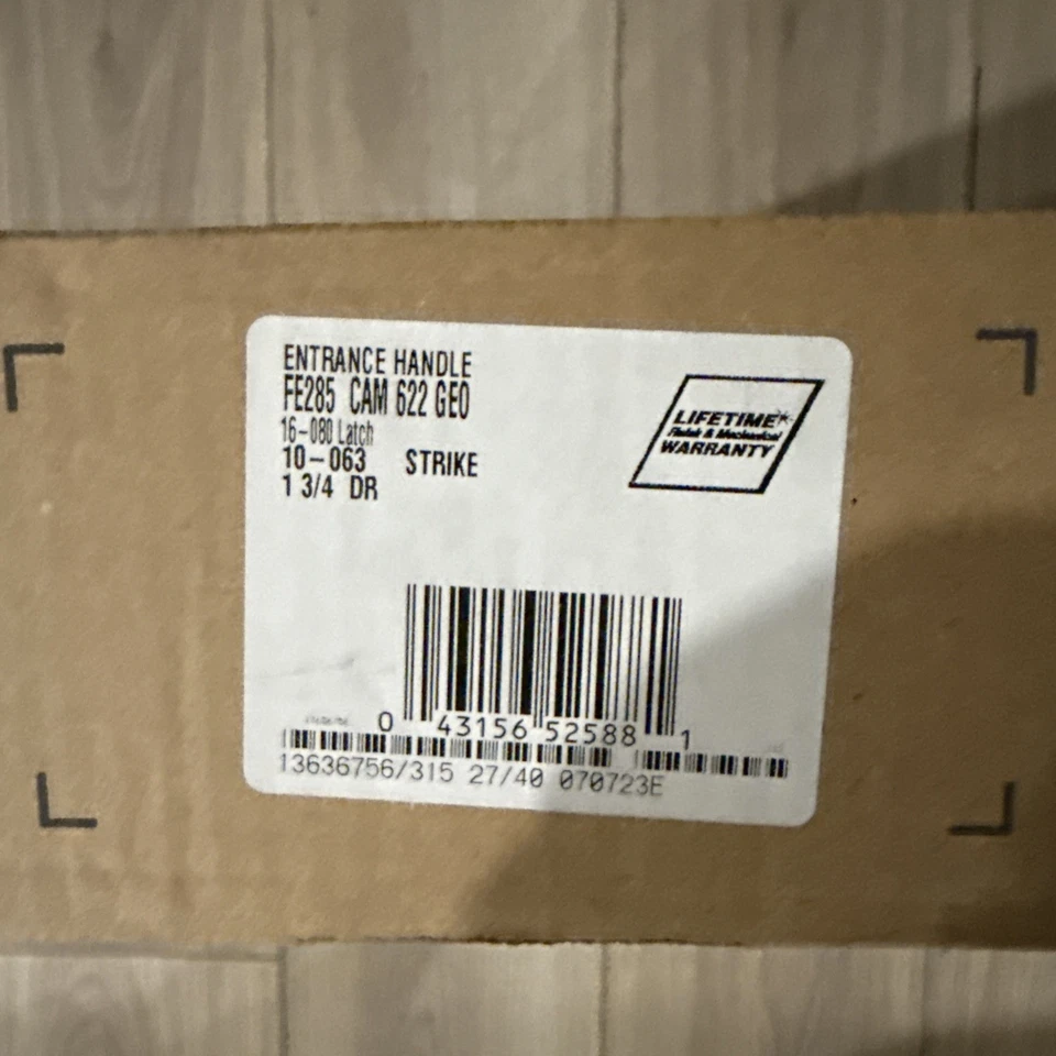 Schlage FE285-CAM-GEO Camelot Lower Handleset - Image 2 of 2