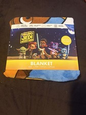 Young Jedi Kids Disney Blanket Star Wars Disneyland Fleece Blanket