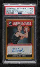 2018-19 Panini Donruss Optic Gold Prizm 8/10 Kevin Huerter PSA 9 MINT Auto 0x5w