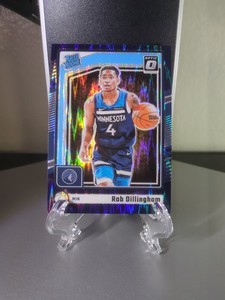 2024-25 Panini Donruss Optic - Rated Rookie Rob Dillingham #259 Purple Shock...