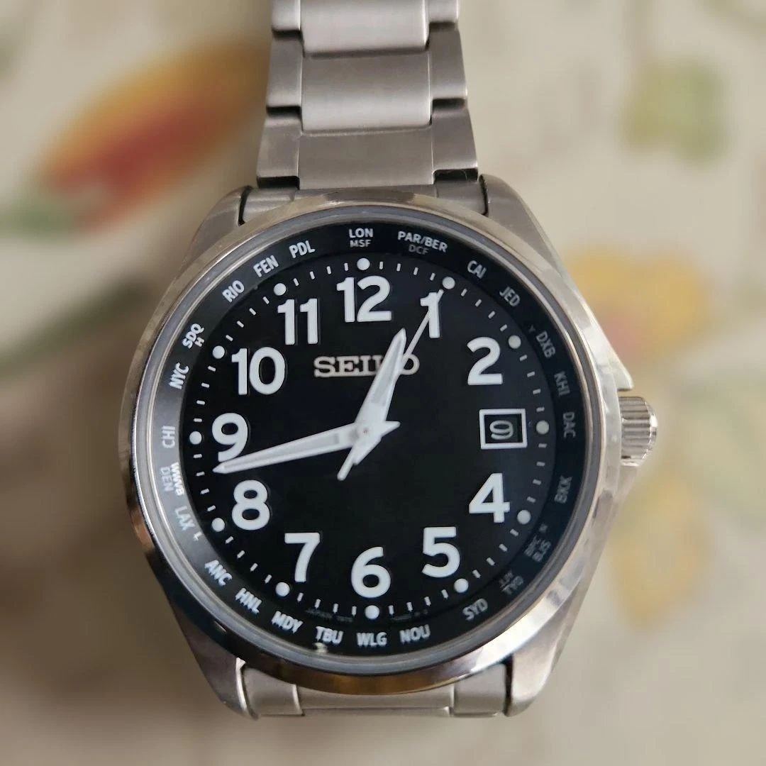 Seiko Solar Titanium Band Wristwatches for sale - eBay