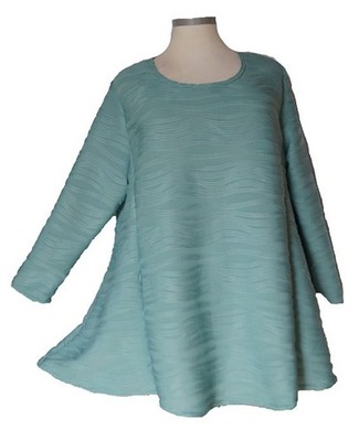 Mari Dago Ultrakaschierend& Chic SunShine 3D  Pullover SunnyPetrol Größe 54-58