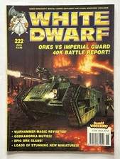 WHITEDWARF MAGAZINE 222 GAMES WORKSHOP CITADEL