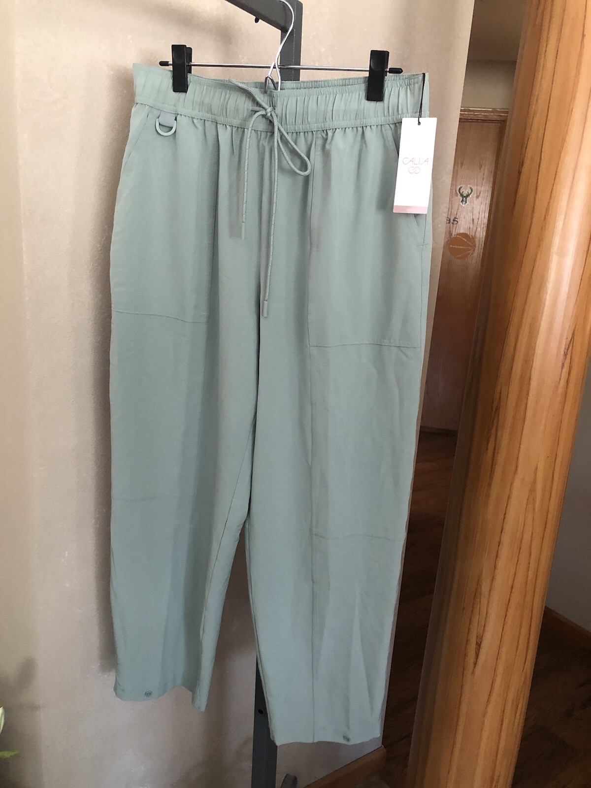 Womens Calia by Carrie Underwood Hike Pant Gray Bog Size M NEW NWT