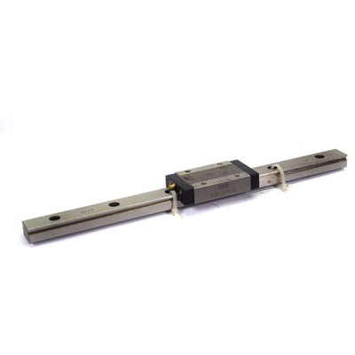 IKO LWLG15 B Ball Bearing Guide Block w/ 9.5'' Steel Linear Guide Rails