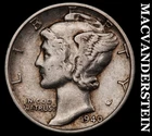 1940 Silver Mercury Dime - Scarce  Better Date  No Reserve  #G8355