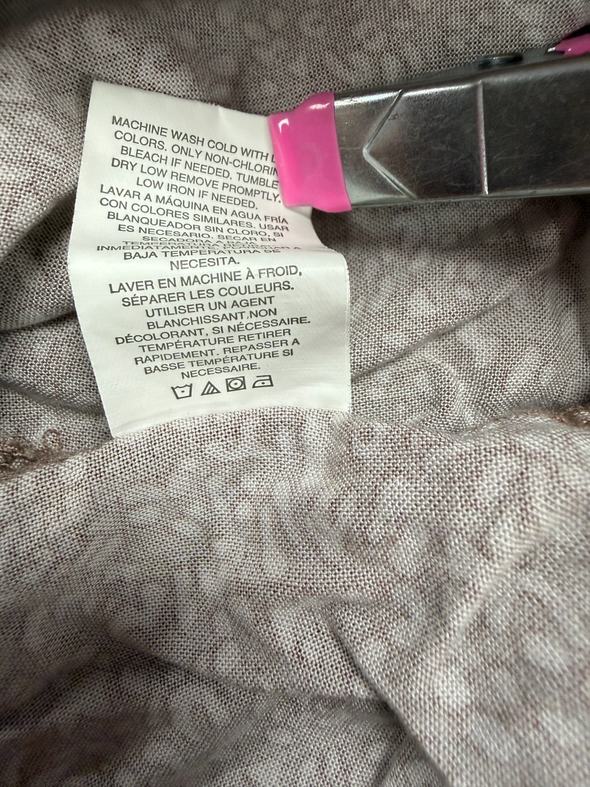 Thread & Supply Mauve Leopard Drawstring Jogger P… - image 10