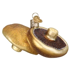 Old World Christmas Portobello Mushroom Ornament Bauble