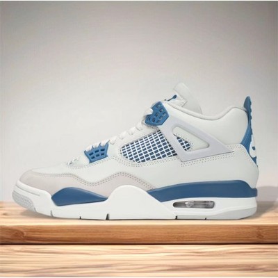 Size 13 - Air Jordan 4 Retro 2024 Military Blue for sale online | eBay