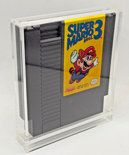 Nintendo NES Game Cartridge Premium Acrylic Display Case Protector 4mm UV