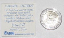Silber M&uuml;nze Tschechoslowakei Piestany 50 Kronen 1991