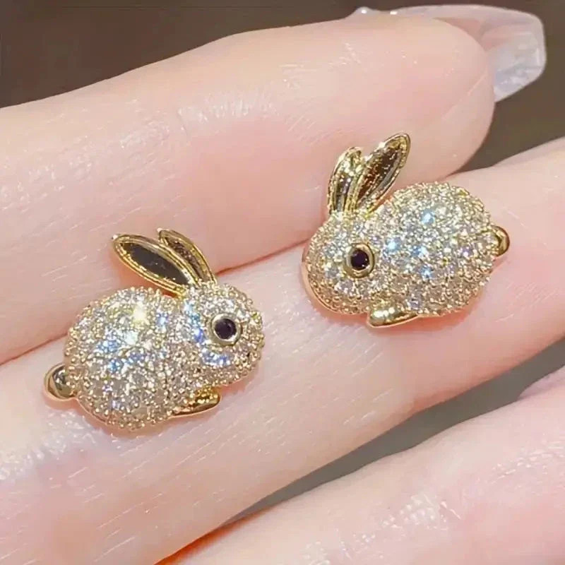 Adorable Rabbit-shaped Earrings