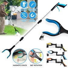 109cm Foldable Grabber Rubbish Pick Up Reacher Grabber Mobility Aid Trash Tool