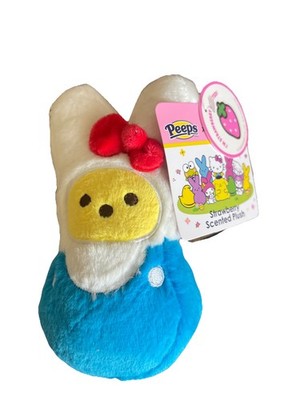 PEEPS Strawberry Scented HELLO KITTY Plush 6'' NEW With Tag Easter Spring