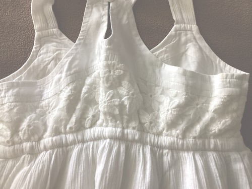 Girls Size 6-6x Cherokee Sundress, White, Lined, Dressy, Cotton, NWOT - Picture 4 of 9
