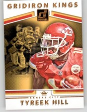 2017 Panini Donruss Gridiron Kings Tyreek Hill #22 KC
