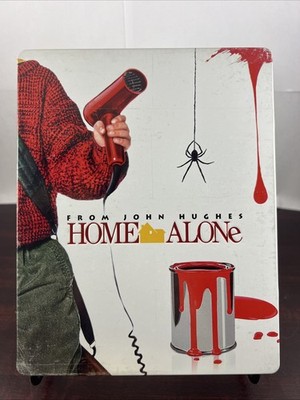 Home Alone 4K UHD + Blu-ray Limited Edition Steelbook Debossed #ML