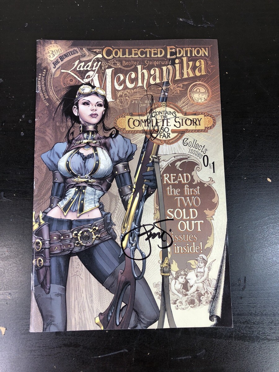 Lady Mechanika Collected Edition #0 Joe Benitez 2015 Signed