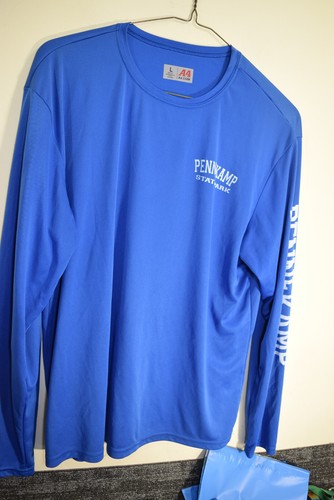 Pennekamp State Park FL Fishing Boating Swim Omni Shade Rash Guard Shirt MENS L