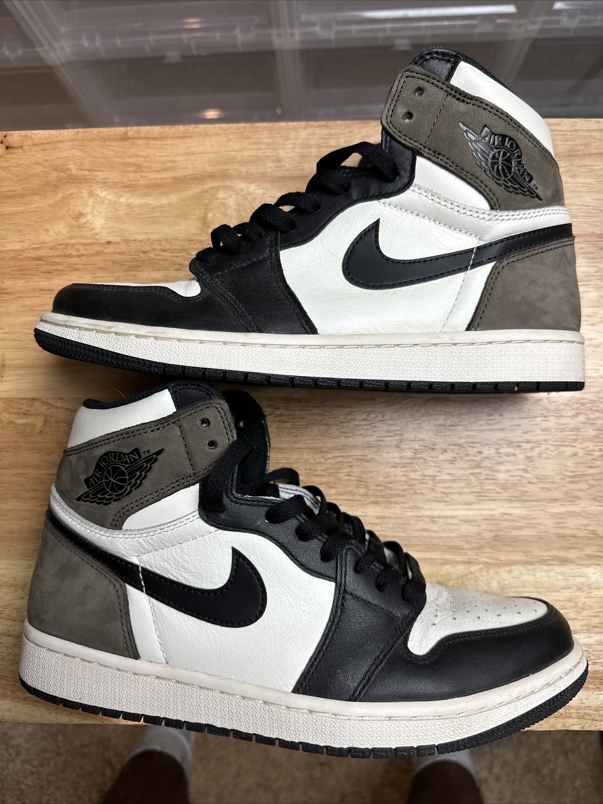 Size 9 Jordan 1 Retro OG High Dark Mocha eBay