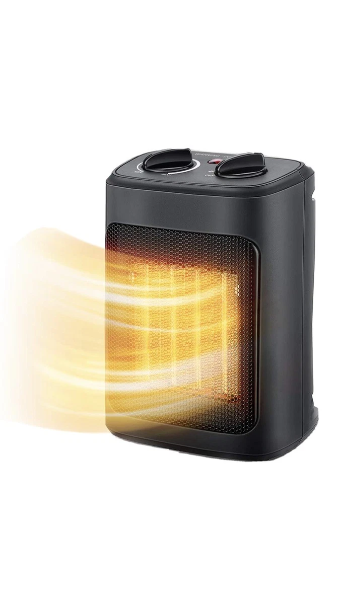 Aikoper Space Heater, 1500W Electric Heaters Indoor Portable Thermostat NIB  New | eBay