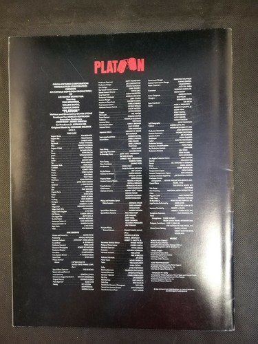 Platoon - Movie Pamphlet for the 1987 Japanese release - A4 Format - Bild 2 von 9