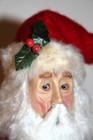 SANTA WORKBENCH 12" Caroler DOLL Figures SANTA w/Toy & MS CLAUS w/Cinnamon Rolls — photo 8