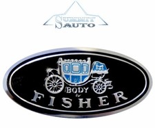 Chevy Sill Scuff Plate Decal Emblem Body By Fisher Gm Cadc6769-1 Chevy Sill Scuff Plate Decal Emblem Body By Fisher Gm Cadc6769-1