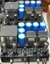 Vintage Logan Laboratories PAIR Mono Tube Amplifiers valve stereo mono block amp