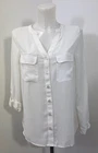 Ladies New Ex TU Shirt  With Turn Up Sleeve Size 8 10 12 14 16 18 20 22 24