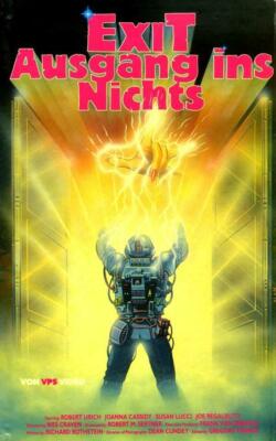 VHS ''EXIT - AUSGANG INS NICHTS'' Wes Craven, Robert Urich, Joanna Cassidy VPS